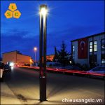 Cột (Trụ) đèn led trang trí sân vườn SLC-LSV04